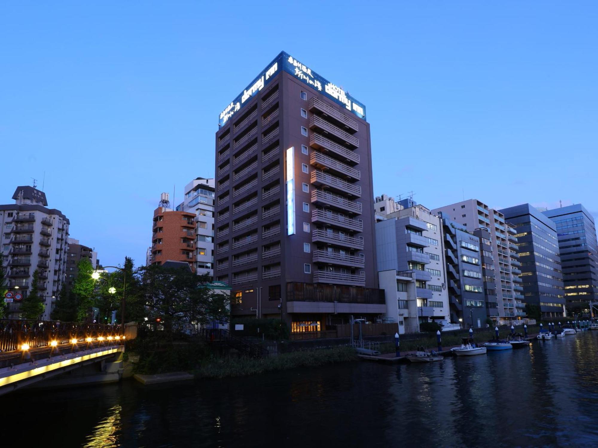 Dormy Inn Tokyo Hatchobori Hot Spring Ngoại thất bức ảnh
